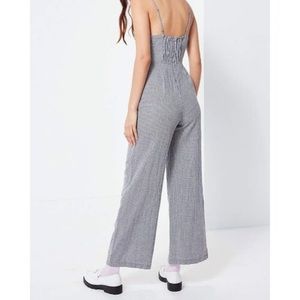 Urban Outfitters Plaid Jumpsuit